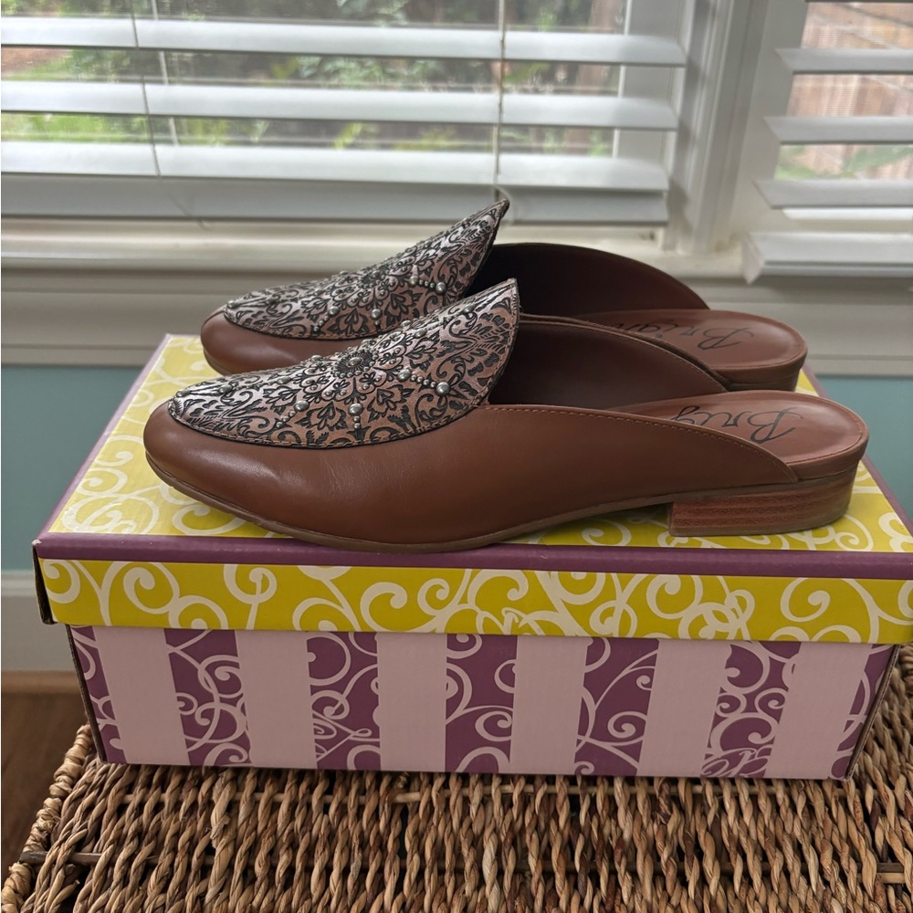 Brighton Icon Studded Mules